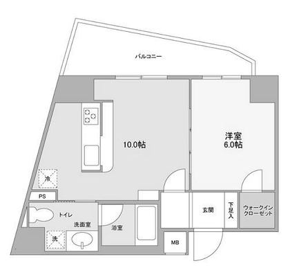 三田線 マンション 1LDK