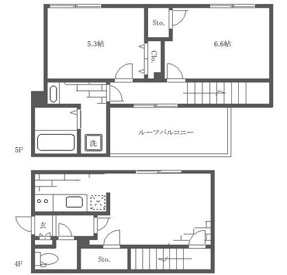 三田線 マンション 2DK