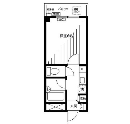 三田線 マンション 1K