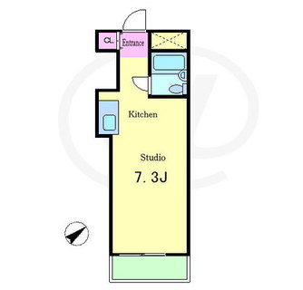 東京都板橋区板橋３丁目 賃貸マンション 1R