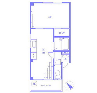 東京都豊島区上池袋４丁目 賃貸マンション 1DK