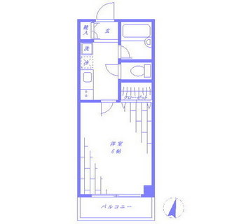 東京都北区中里２丁目 賃貸マンション 1K