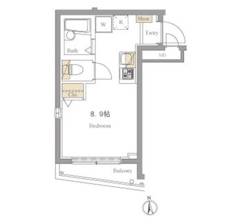 東京都板橋区高島平９丁目 賃貸マンション 1R