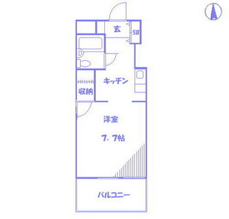 東京都北区滝野川４丁目 賃貸マンション 1R