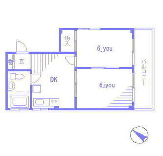 東京都文京区千石４丁目 賃貸マンション 2DK