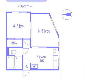 東京都北区滝野川７丁目 賃貸マンション 2DK