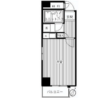 東京都文京区小石川２丁目 賃貸マンション 1R