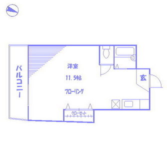 東京都豊島区駒込２丁目 賃貸マンション 1K