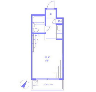 東京都板橋区板橋３丁目 賃貸マンション 1K