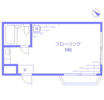 東京都豊島区上池袋４丁目 賃貸マンション 1R