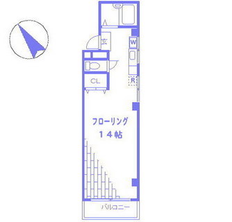 東京都板橋区板橋４丁目 賃貸マンション 1R