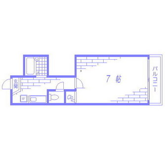 東京都板橋区赤塚４丁目 賃貸マンション 1K