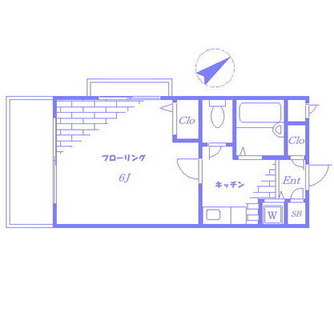 東京都文京区千石３丁目 賃貸マンション 1K