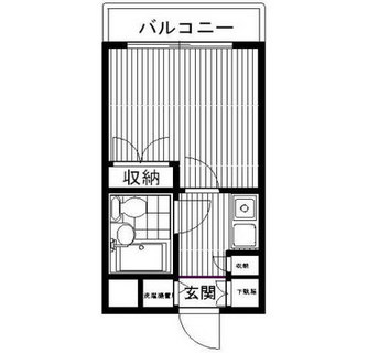 東京都品川区上大崎１丁目 賃貸マンション 1K