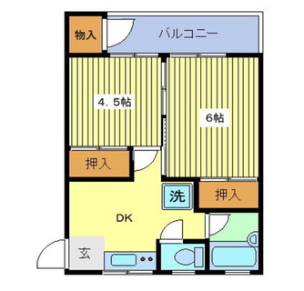 東京都北区赤羽西６丁目 賃貸マンション 2DK