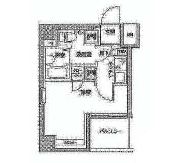 東京都北区滝野川７丁目 賃貸マンション 1K