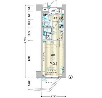 東京都板橋区坂下１丁目 賃貸マンション 1K