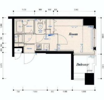 東京都文京区小石川１丁目 賃貸マンション 1K