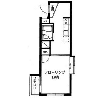 東京都板橋区板橋４丁目 賃貸マンション 1K