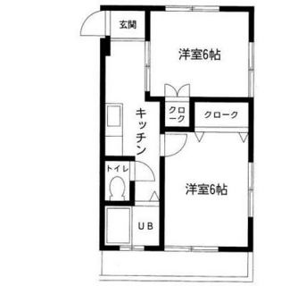 東京都板橋区蓮沼町 賃貸マンション 2DK