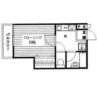 東京都板橋区大山金井町 賃貸マンション 1K