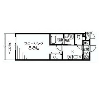 東京都板橋区双葉町 賃貸マンション 1K