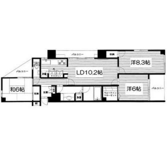 東京都板橋区蓮沼町 賃貸マンション 3LDK