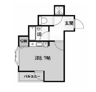 東京都北区滝野川５丁目 賃貸マンション 1R