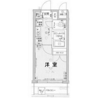 東京都品川区西五反田３丁目 賃貸マンション 1K