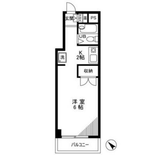 東京都北区滝野川７丁目 賃貸マンション 1K