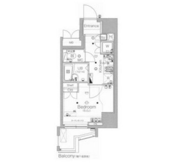 東京都北区滝野川５丁目 賃貸マンション 1K