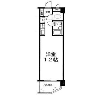 東京都板橋区板橋１丁目 賃貸マンション 1R