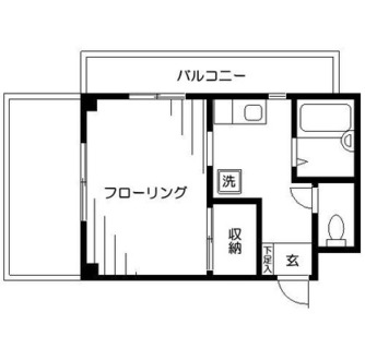 東京都北区滝野川３丁目 賃貸マンション 1K