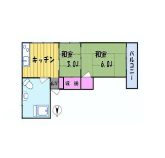 東京都文京区白山１丁目 賃貸マンション 2K