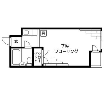 東京都豊島区南大塚１丁目 賃貸マンション 1R