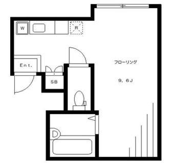 東京都北区滝野川１丁目 賃貸マンション 1R