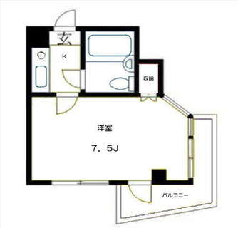 東京都北区滝野川１丁目 賃貸マンション 1K