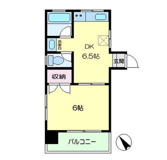 東京都北区滝野川７丁目 賃貸マンション 1DK