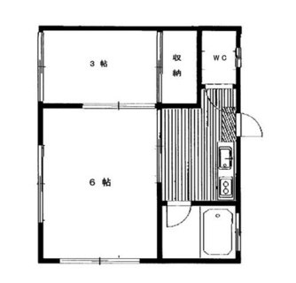 東京都板橋区大和町 賃貸アパート 1K