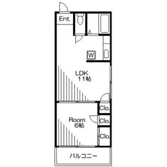 東京都北区滝野川７丁目 賃貸マンション 1LDK