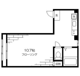 東京都板橋区氷川町 賃貸マンション 1R