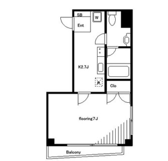 東京都文京区小石川３丁目 賃貸マンション 1K