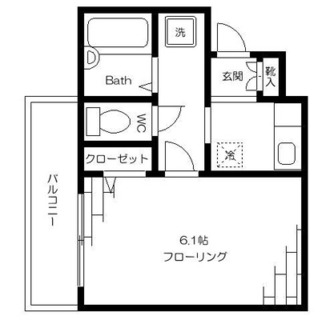 東京都豊島区池袋本町４丁目 賃貸マンション 1K