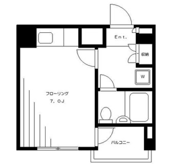 東京都板橋区板橋２丁目 賃貸マンション 1R