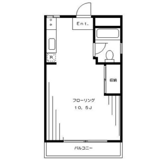 東京都板橋区板橋２丁目 賃貸マンション 1K