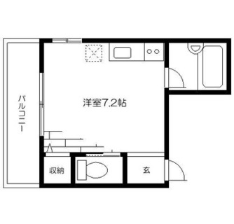 東京都北区滝野川５丁目 賃貸アパート 1R