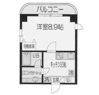 東京都板橋区大山東町 賃貸マンション 1K