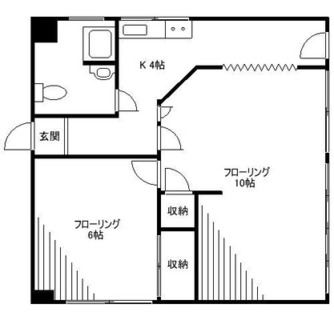 東京都北区滝野川７丁目 賃貸マンション 2K