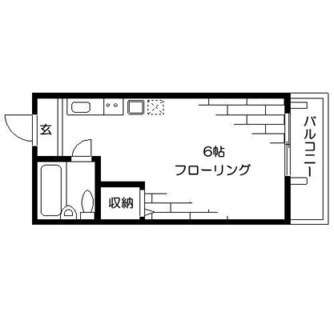 東京都北区滝野川５丁目 賃貸アパート 1R