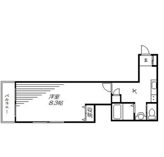 東京都板橋区坂下３丁目 賃貸マンション 1K